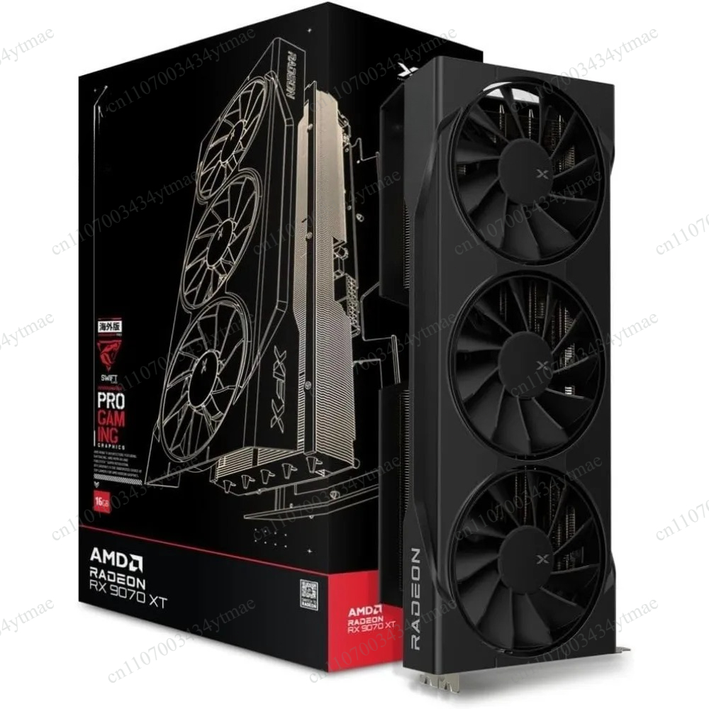 Triple Fan Gaming Graphics Card 16Gb - RX 9070 XT トリプルファン ゲーミンググラフィックカード、16GB GDDR6